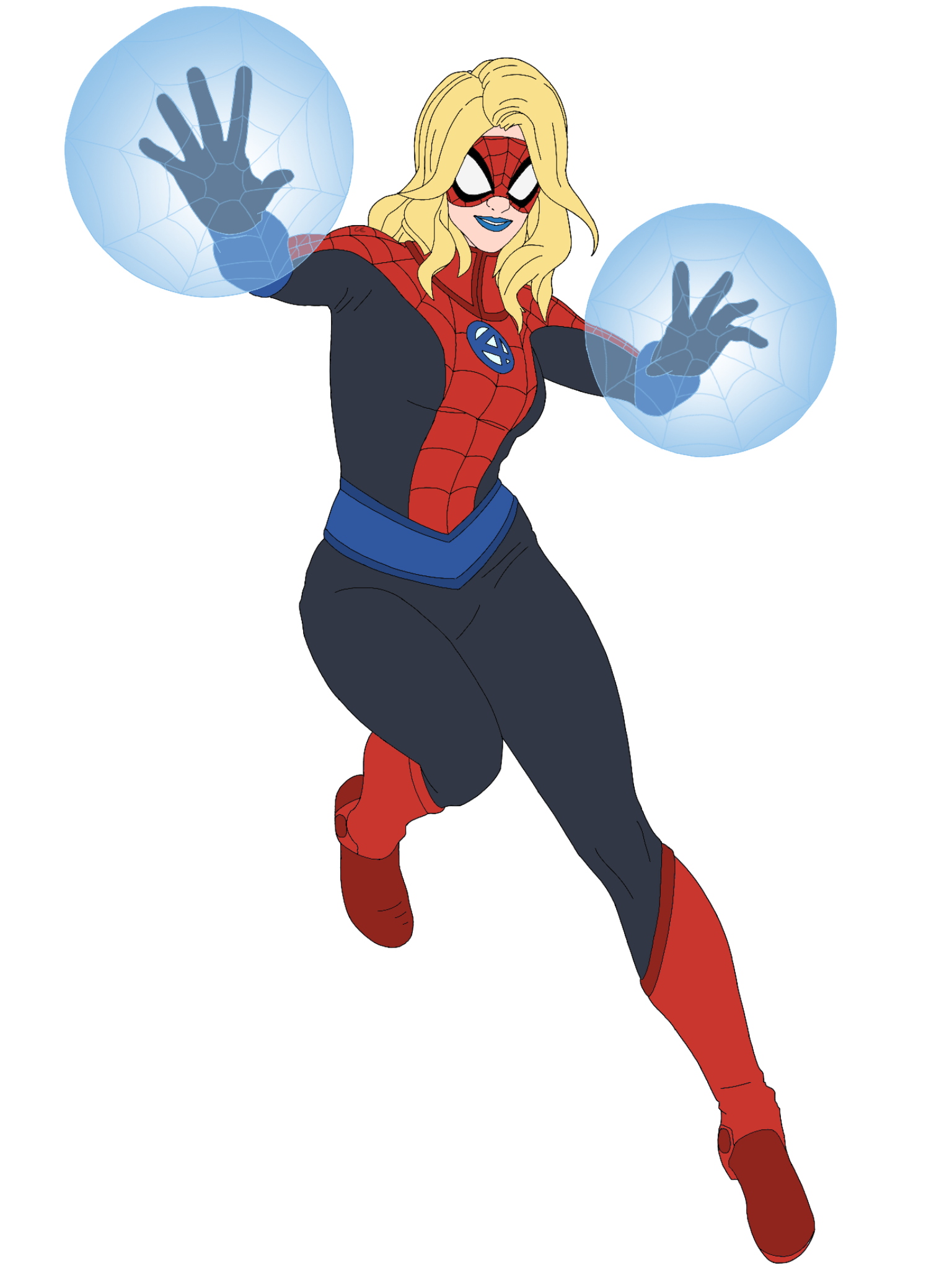 Invisible Woman x Spider-Man