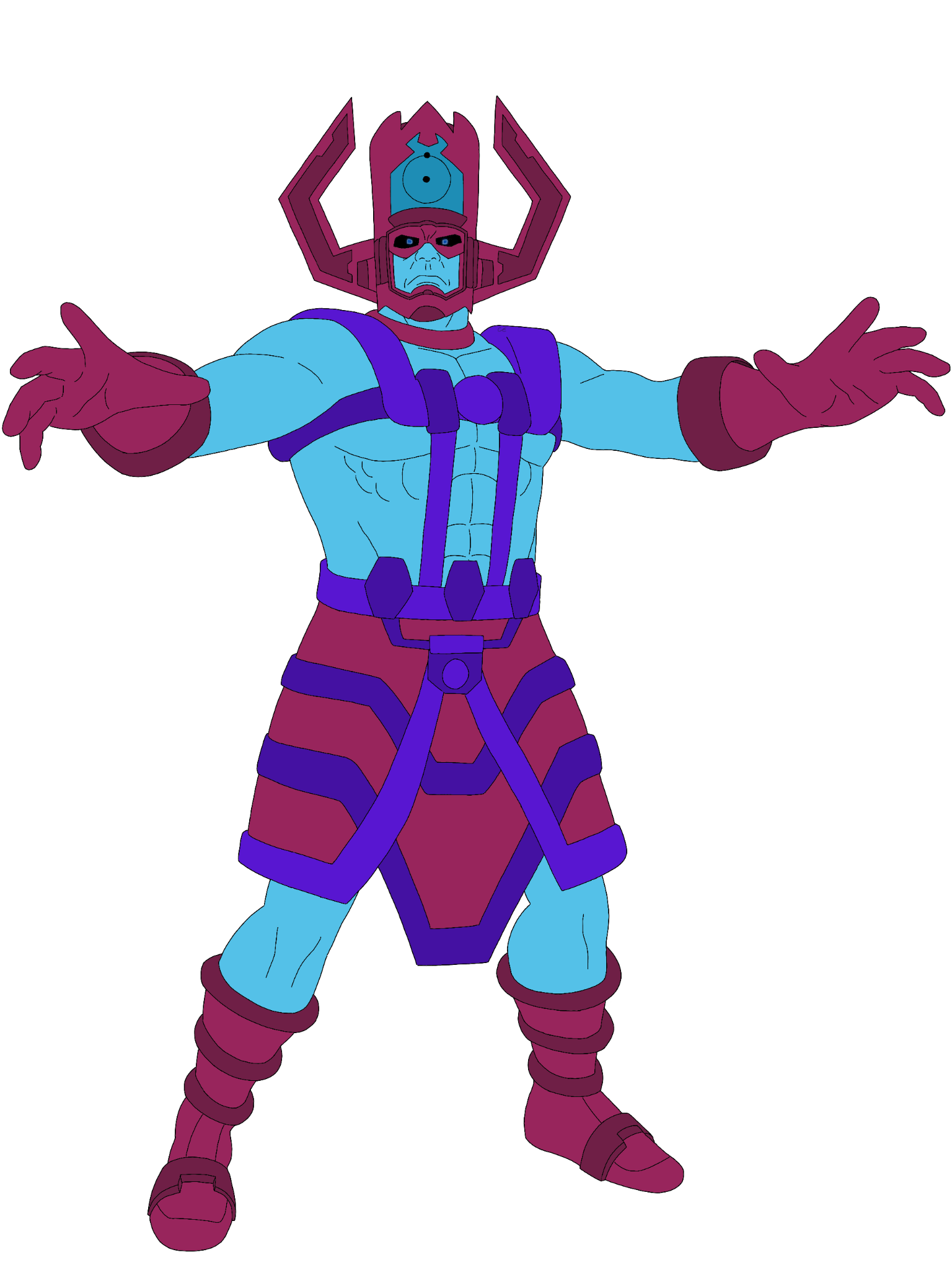Galactus x Dr Manhattan (Requested)