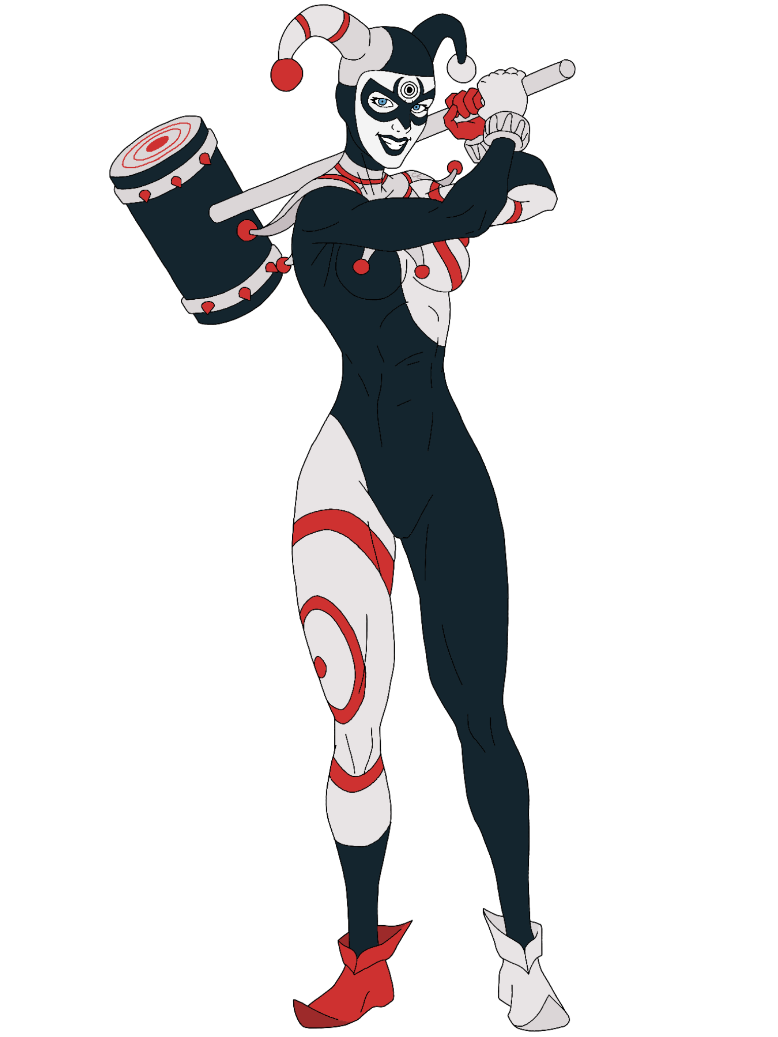 Lady Bullseye x Harley Quinn