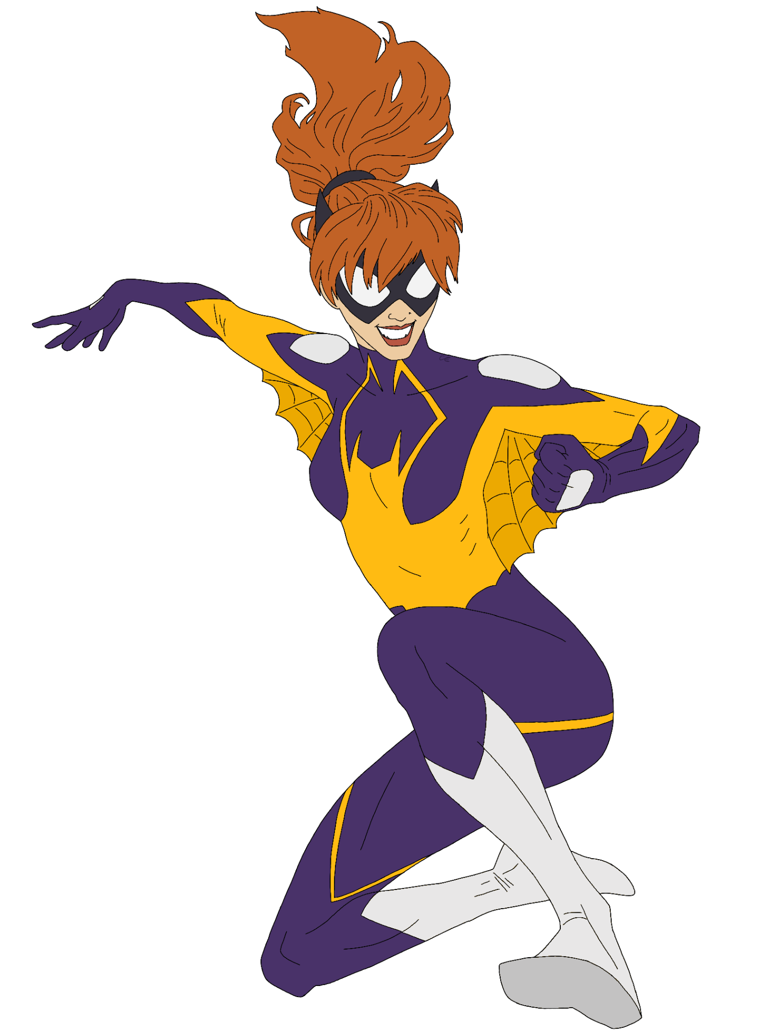 Spidergirl(Anya Corazon) x Batgirl(Barbara Gordon)