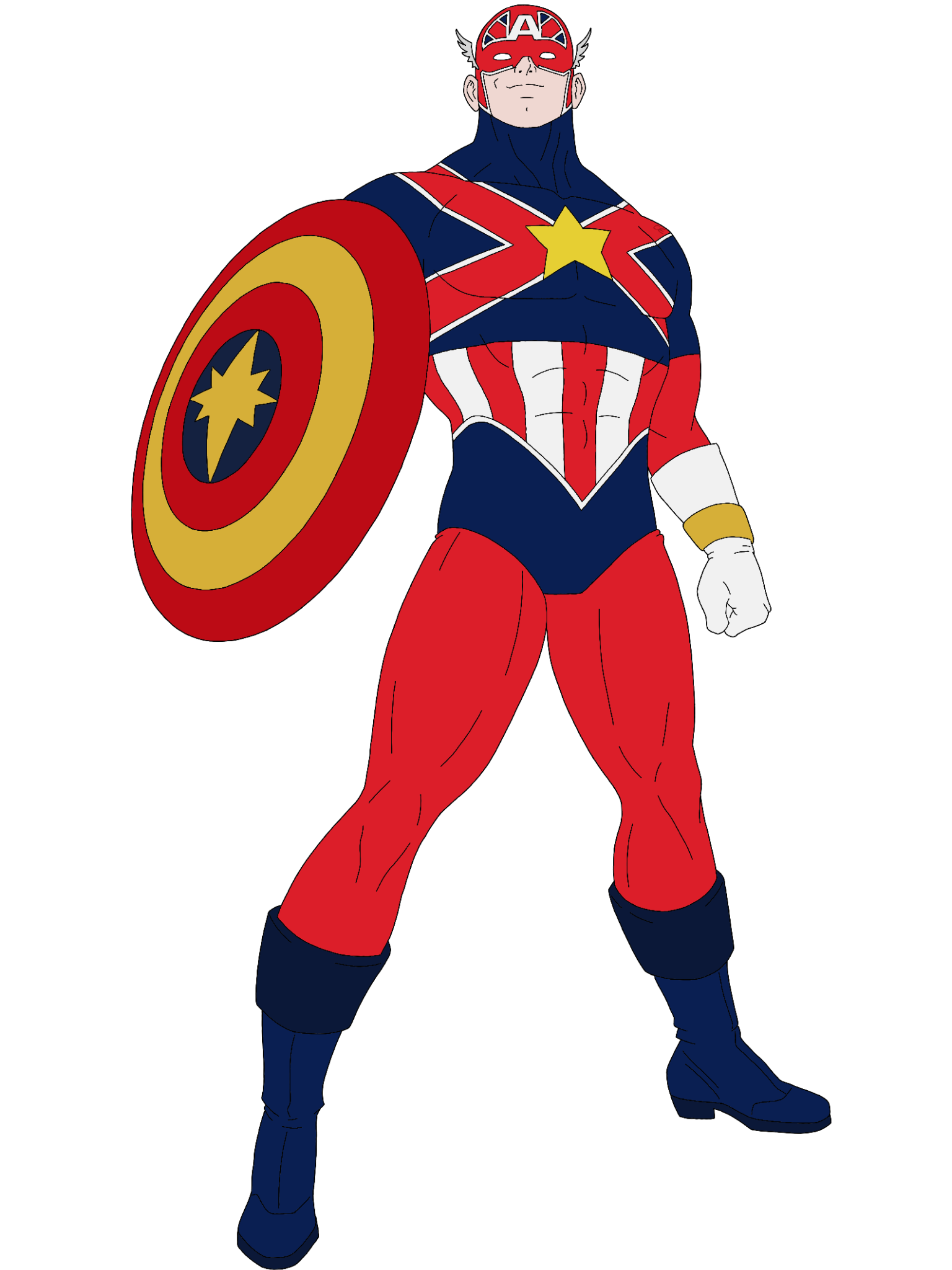 Captains: America + Mar-Vell + Britain