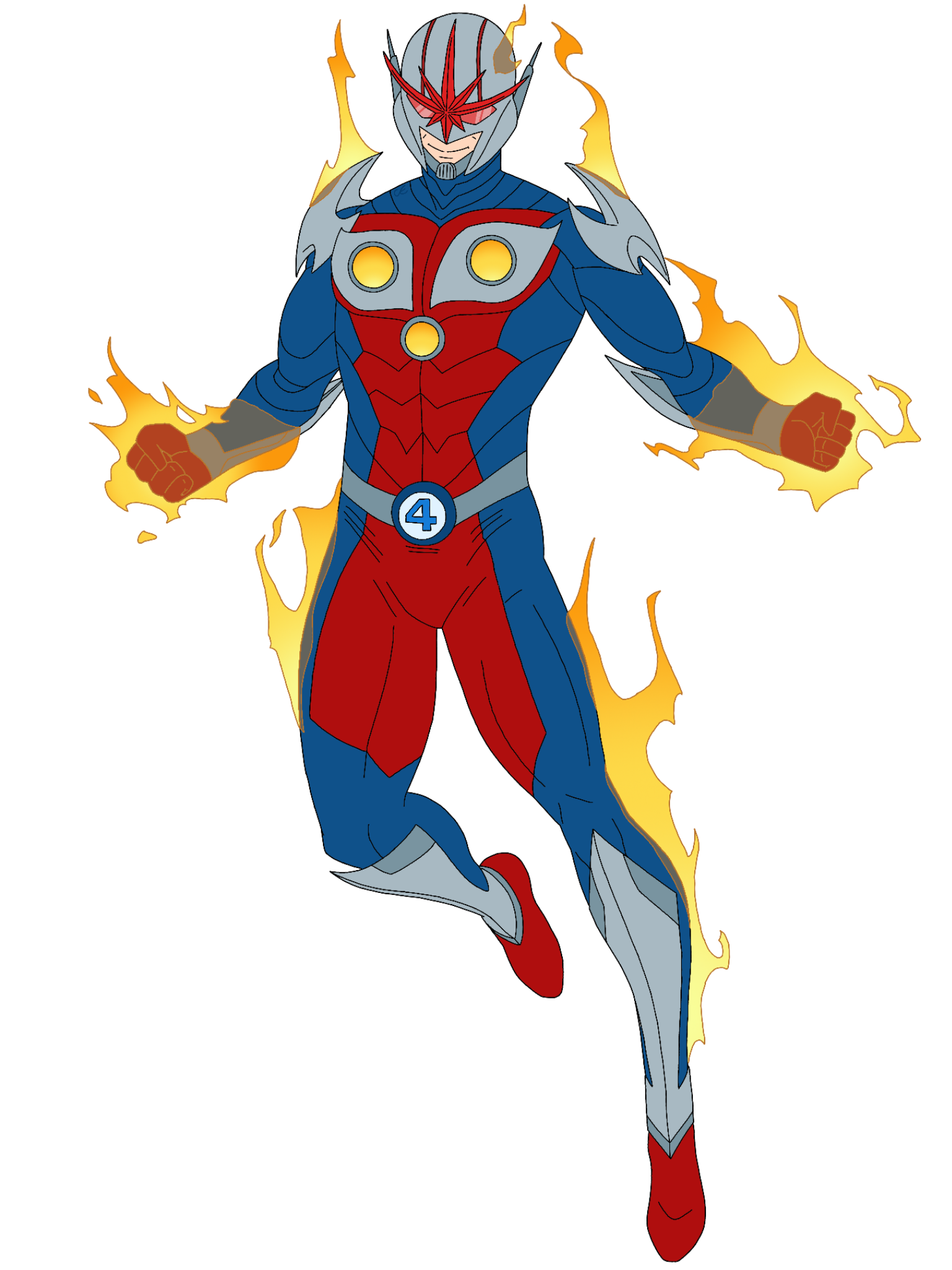 Human Torch x Nova x Ant-Man (Scott Lang)