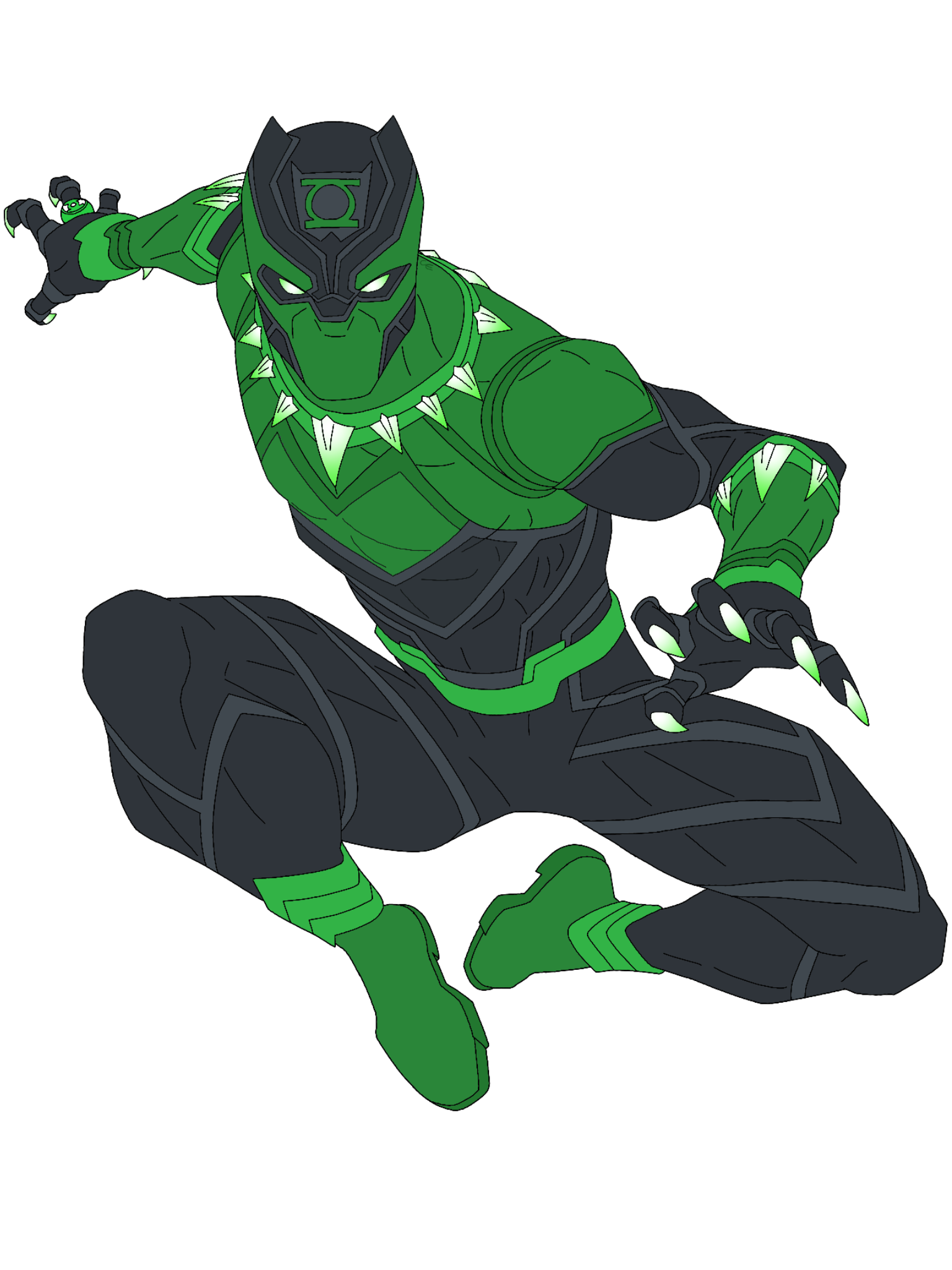 Green Lantern: Black Panther