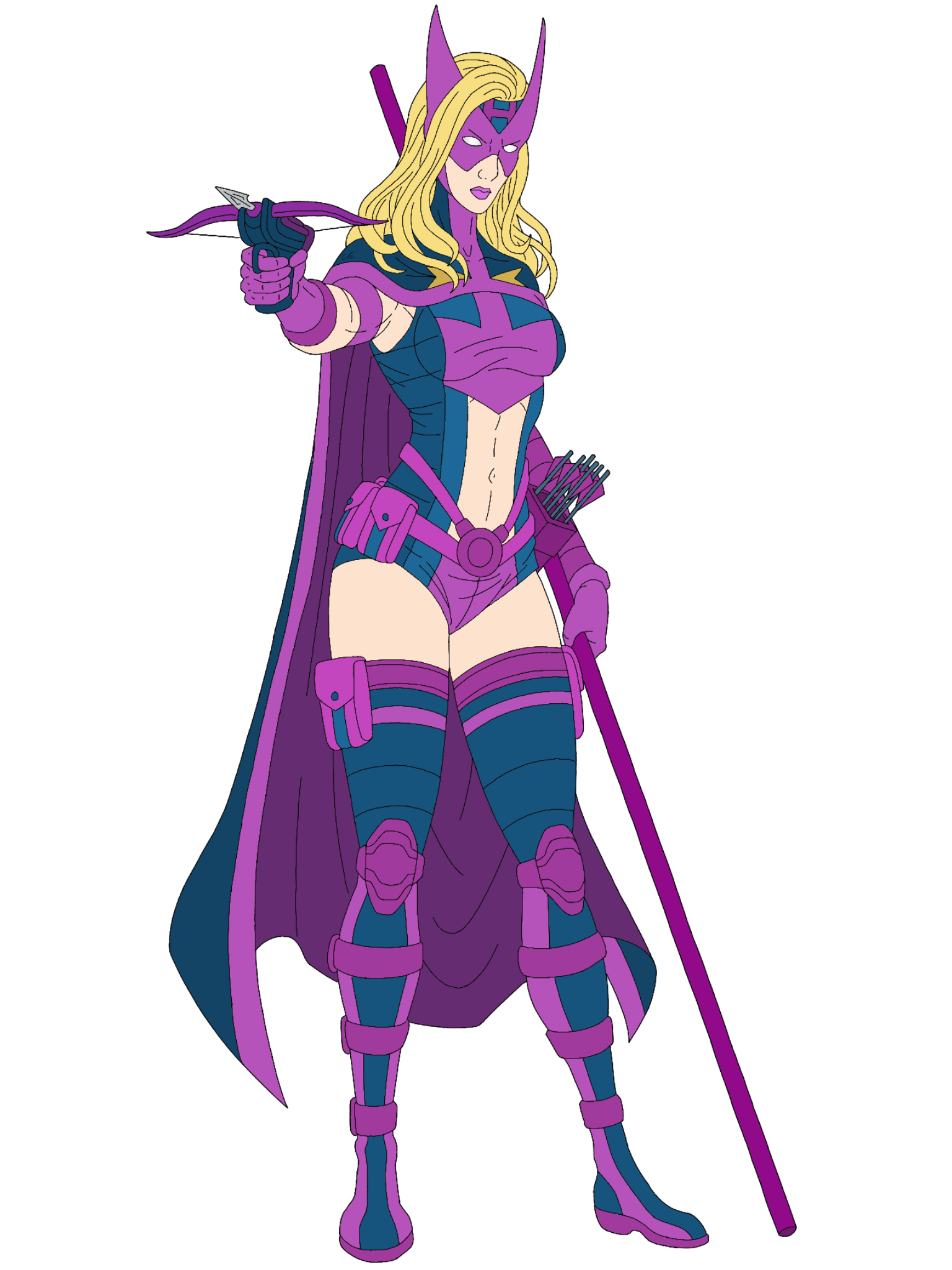Hawkeye x Huntress