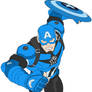Blue Lantern: Captain America (Requested)