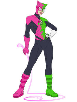 Green and Sapphire: Catwoman (Requested)