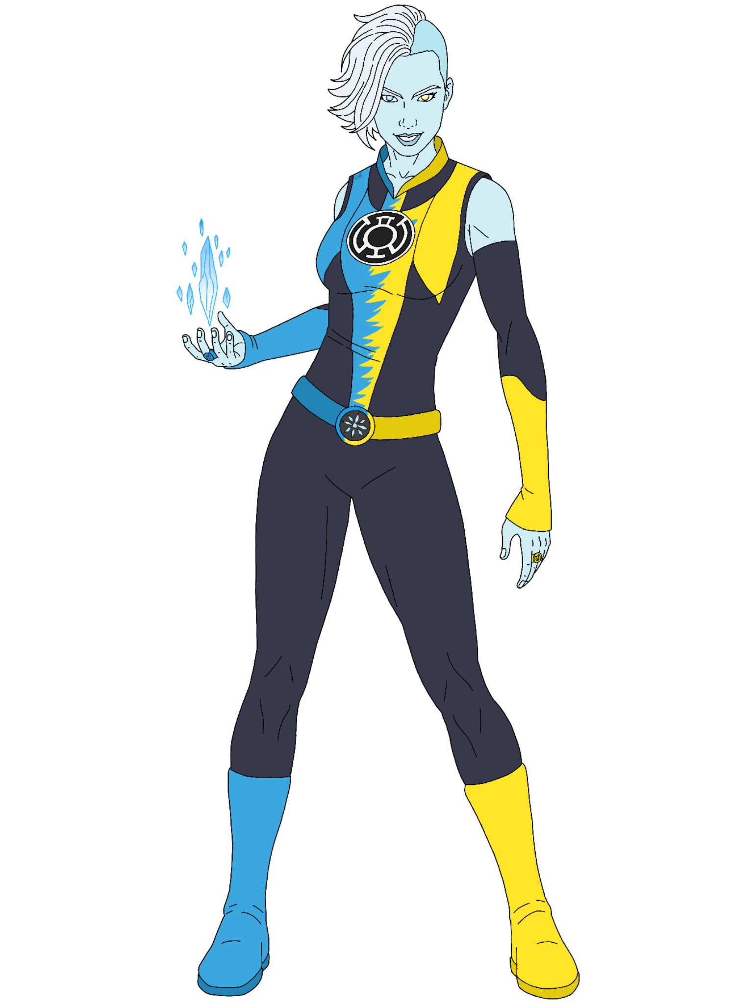 Blue and Yellow: Killer Frost (Requested)