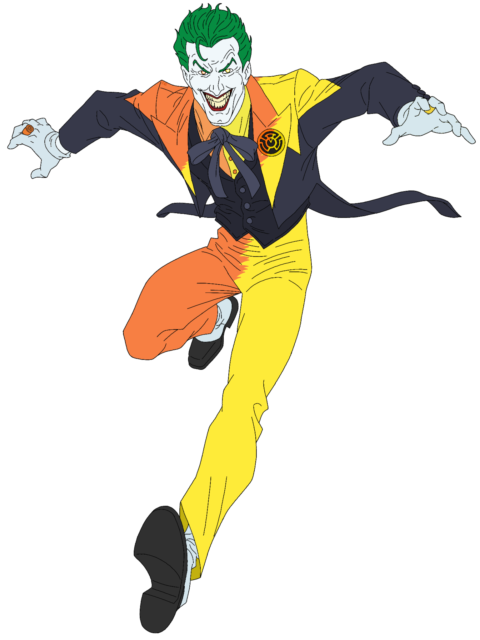 Yellow and Orange: The Joker