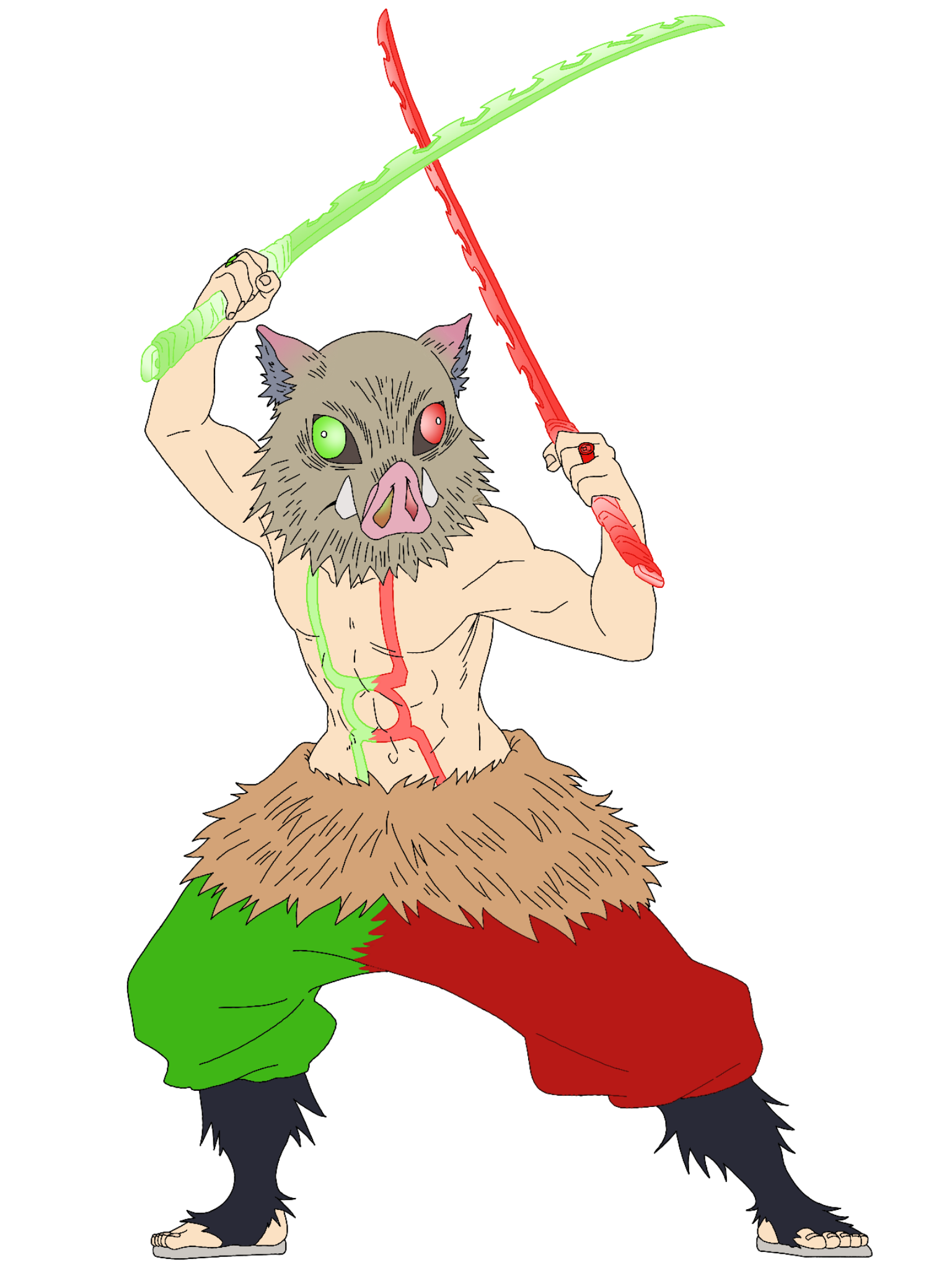 Green and Red: Inosuke