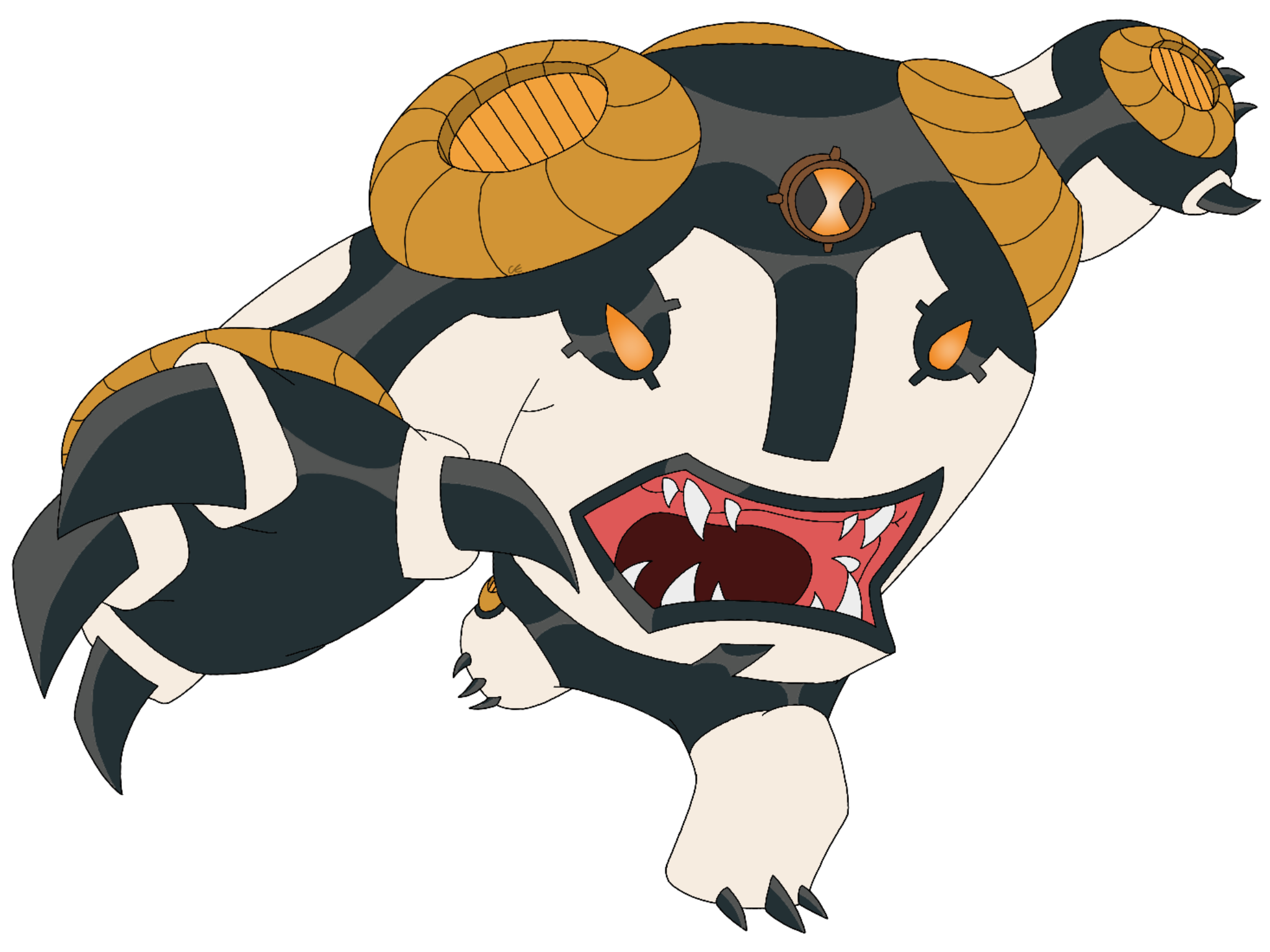 What If... Ben 10 was Steampunk: Cannonbolt