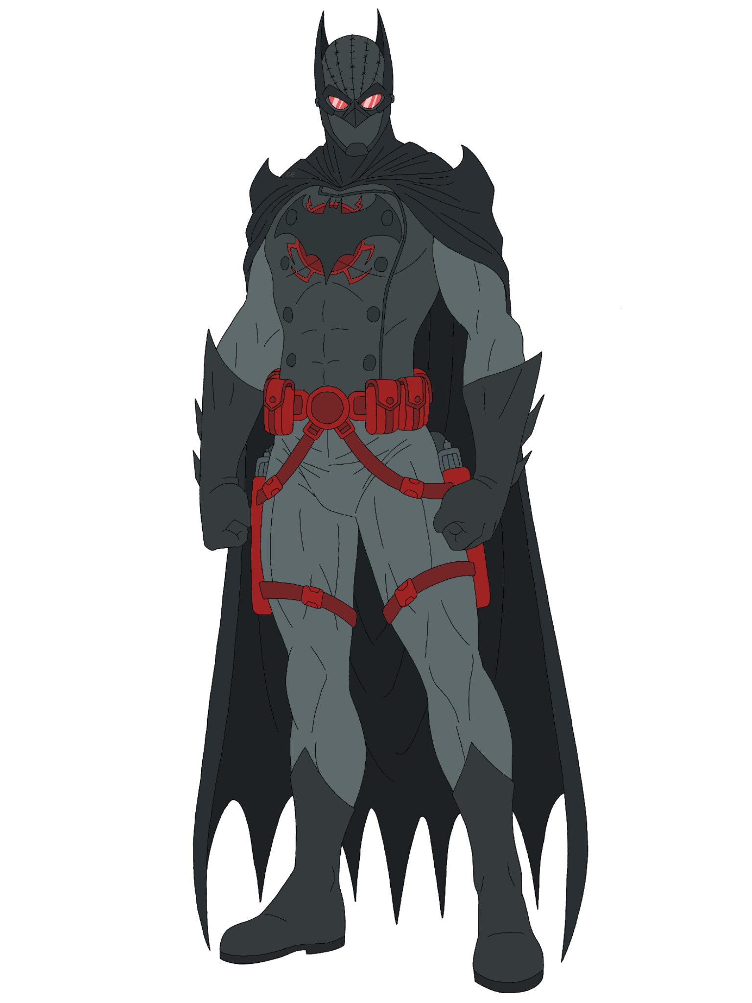 Spider-Man Noir x Flashpoint Batman