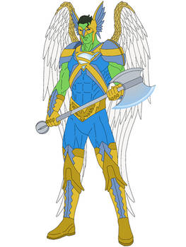 Supreme Sparrowhawk (Captain Super x Martian Hawk)