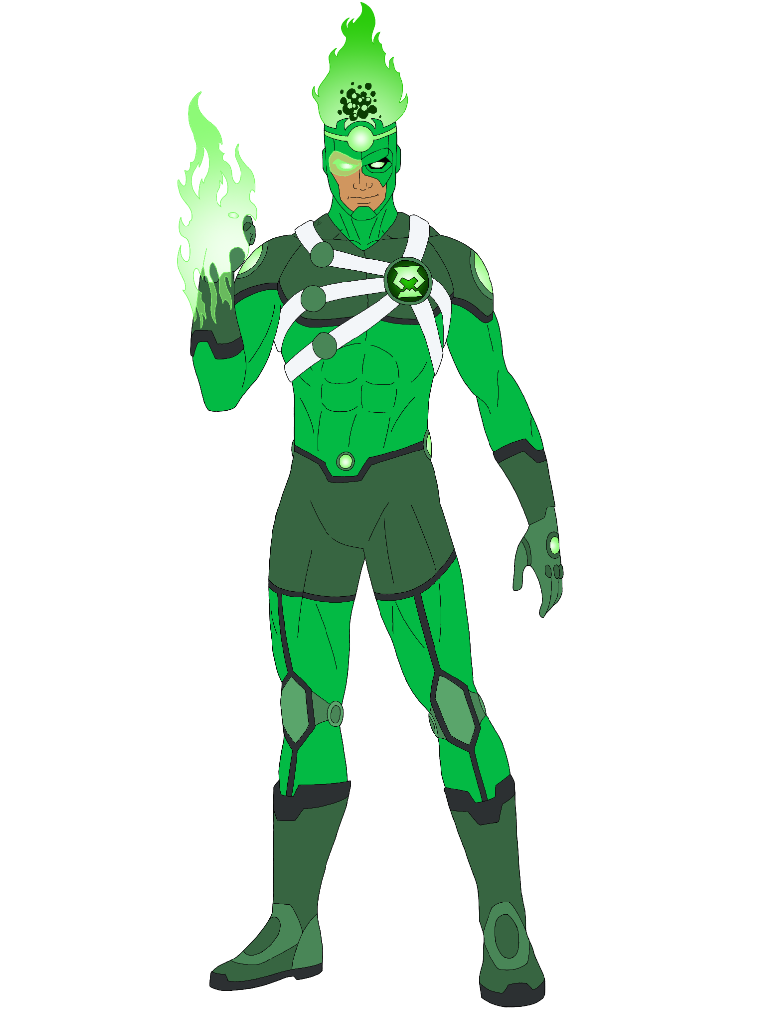 Viridescent Inferno (Green Beetle x Cyberstorm)