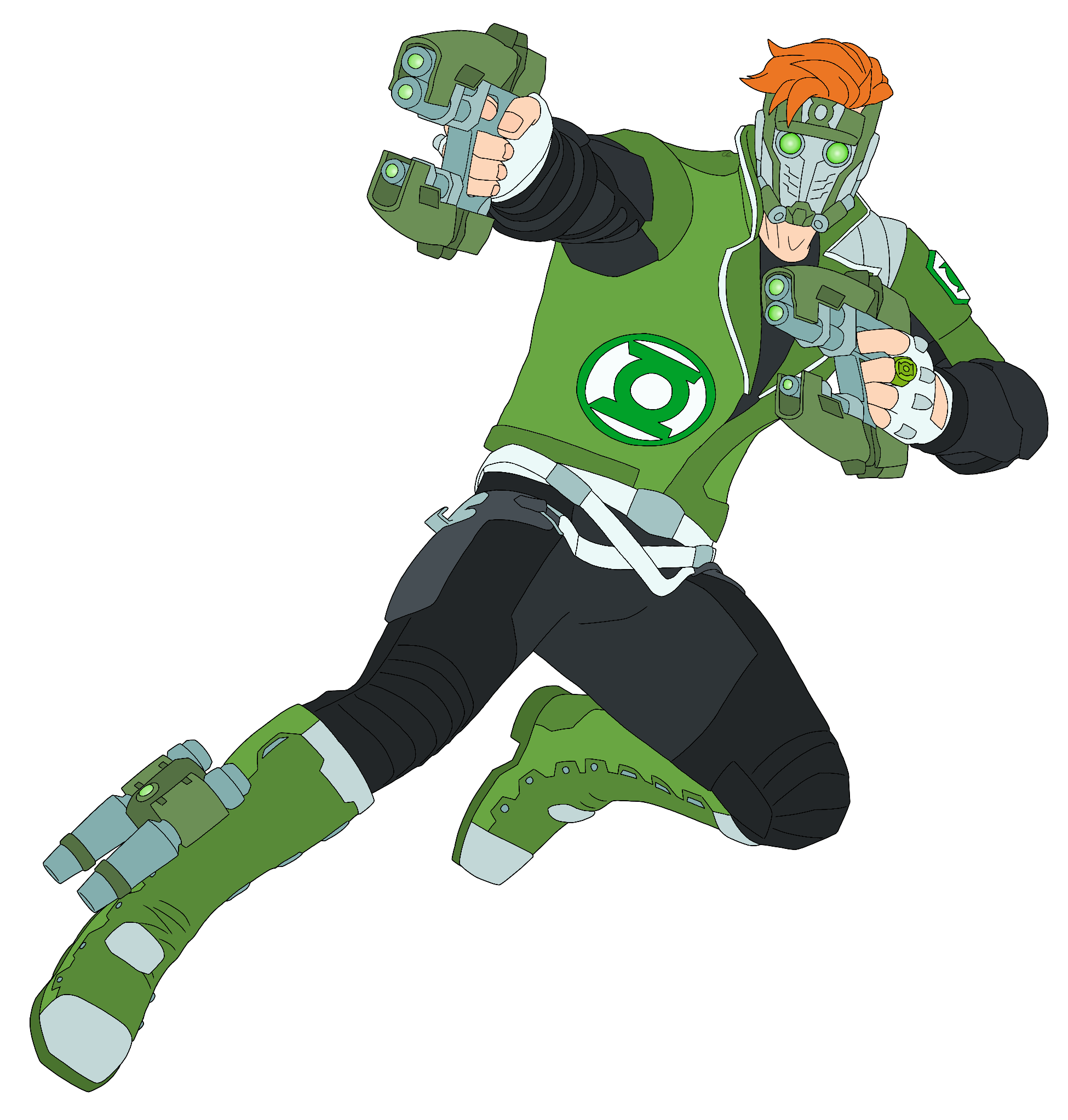 Star-Lord x Green Lantern (Guy Gardener)