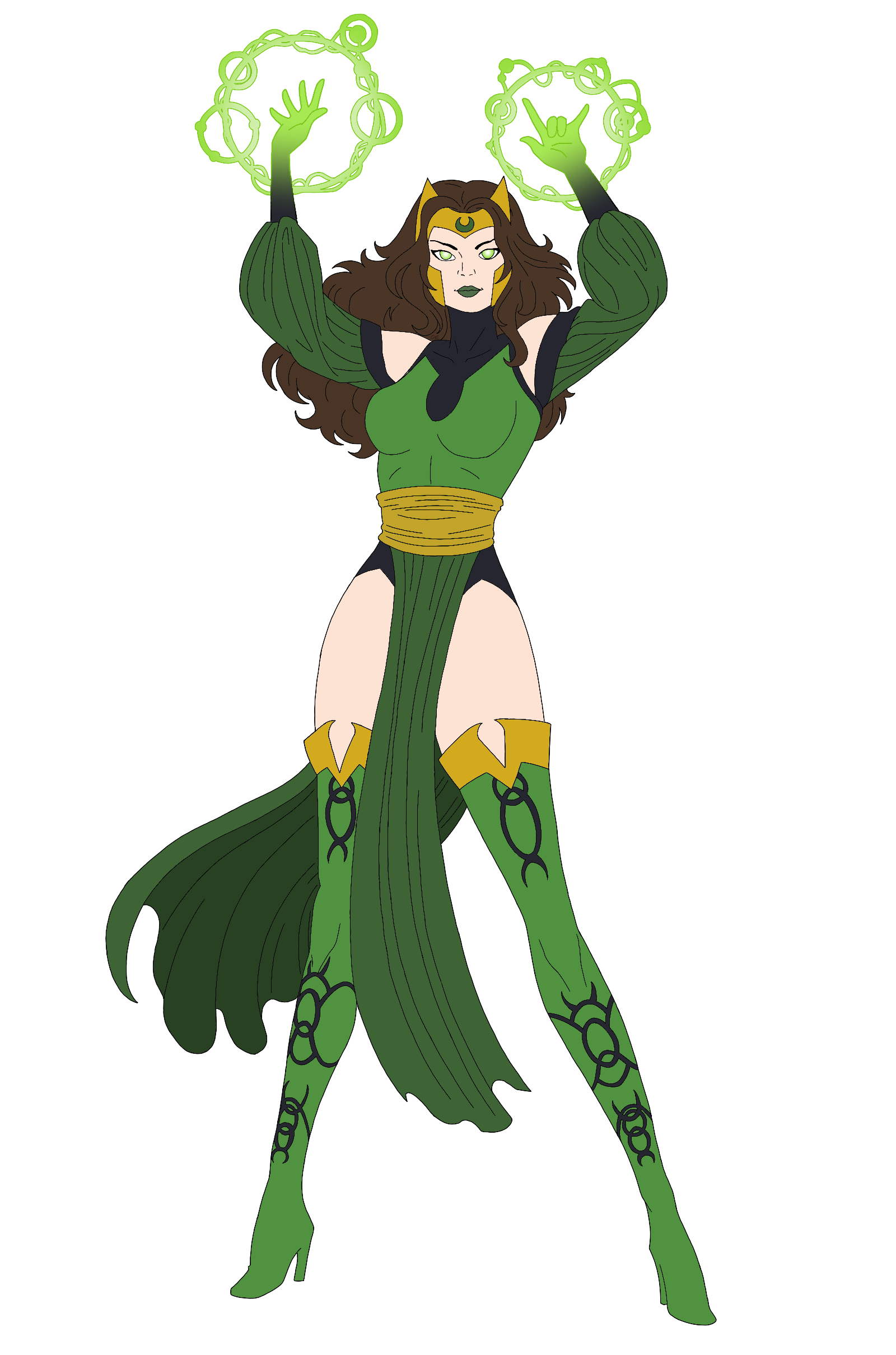 Scarlet Witch x Enchantress