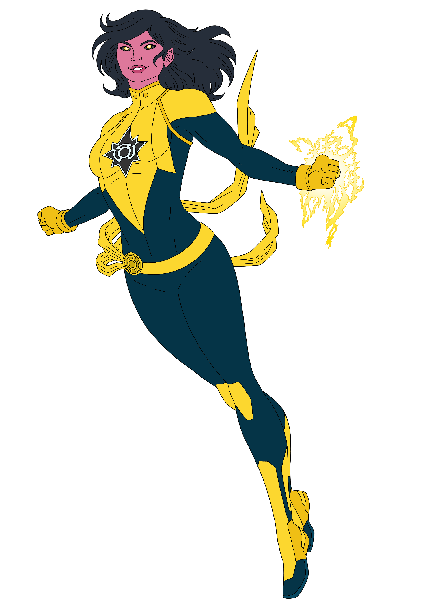 Captain Marvel x Sinestro