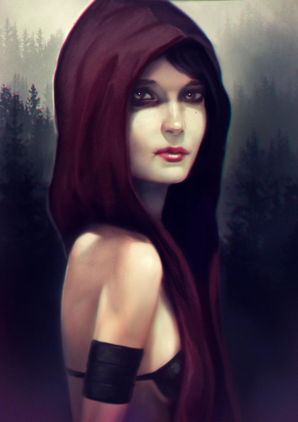 Morrigan, the daughter of Flemeth