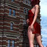 red dress, six stories tall 1