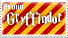 Gryffindor Stamp by Softijshamster