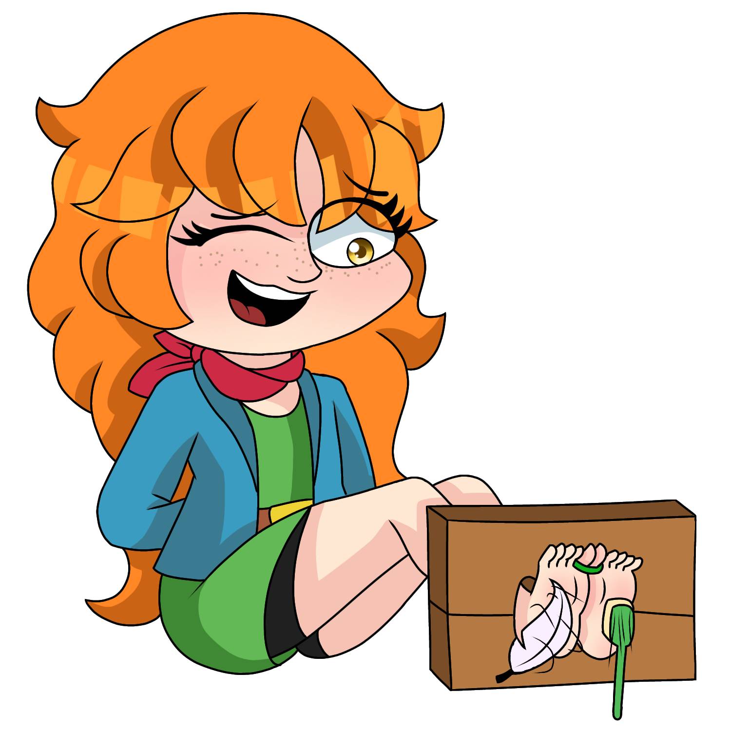 Feet Tickle Deviantart