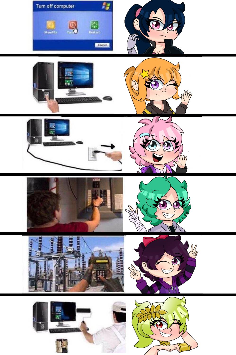 how to turn off a computer by ErneAntonioh on DeviantArt