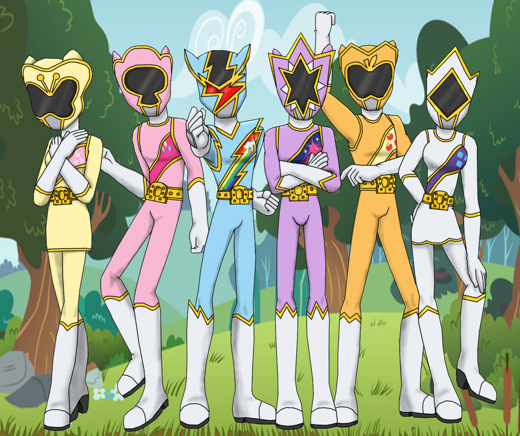 Power Rangers Pony Force by FerroKiva on DeviantArt