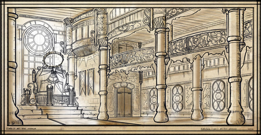 castle interior concept by denzal on DeviantArt