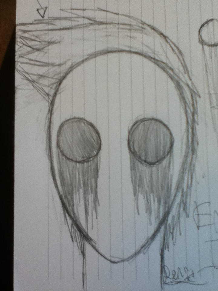 My First Attempt At Drawing Eyeless Jack By Mizuki Shibara On
