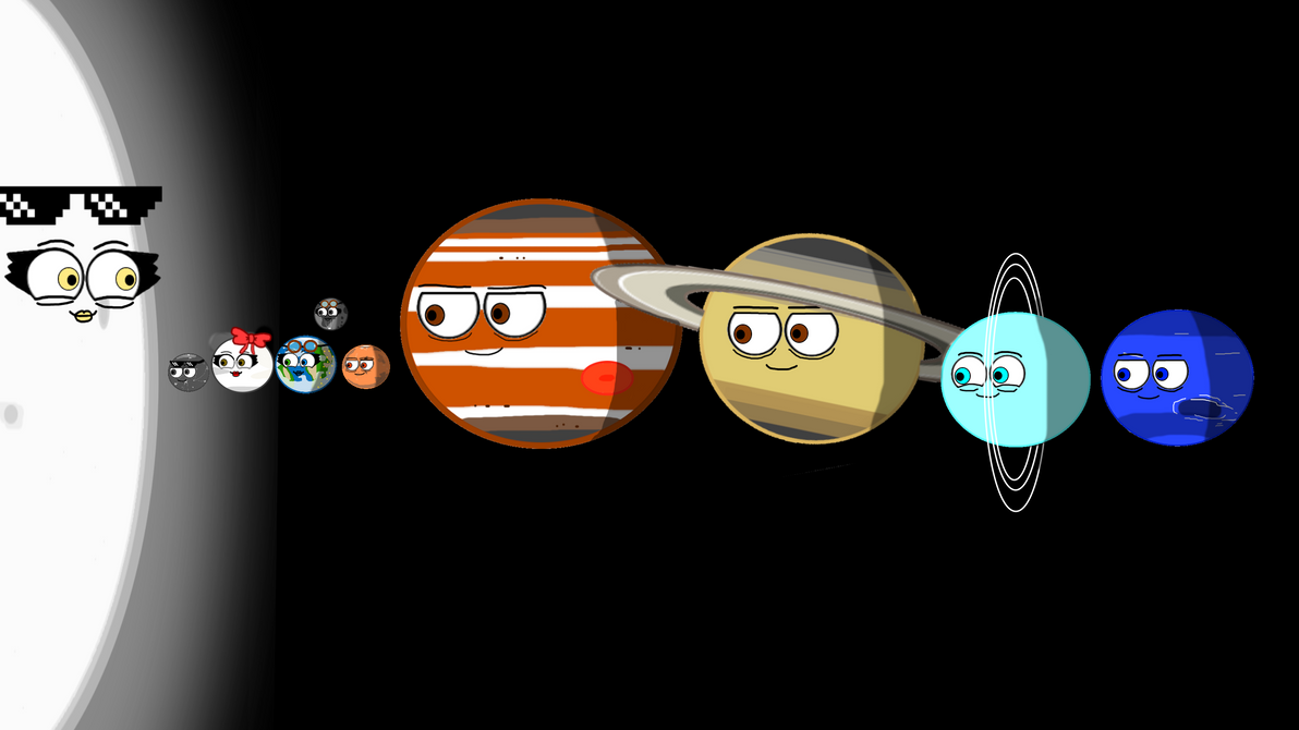 Solar system art!!! by HYPRY1 on DeviantArt