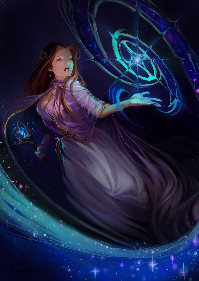 Cosmic Rift Magic Cosmic magic by krembruleee on DeviantArt