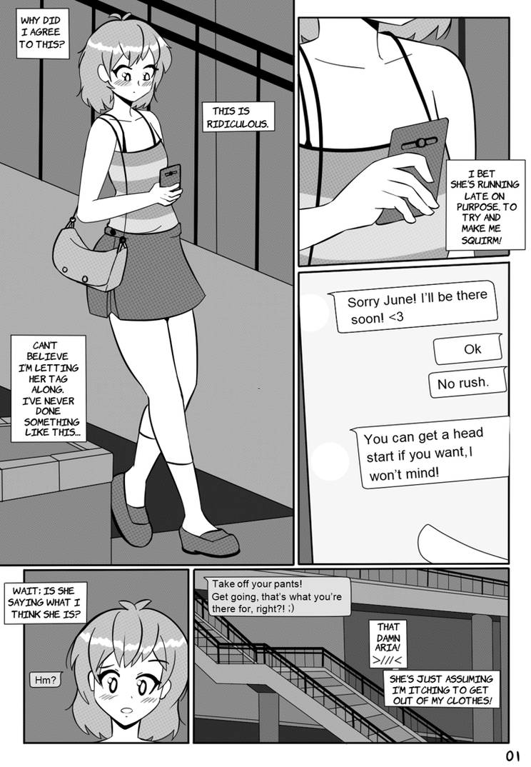 First Date Page 01 by ANewENFArtist on DeviantArt