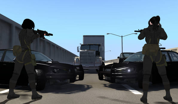 [MMD/BeamNG.drive] Triplets in Action.