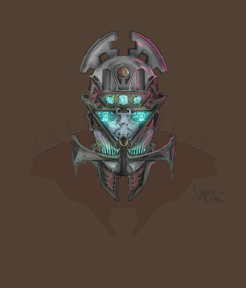 Drugged Insect Gate Guardian / Head shot by LeanOnLightnings on DeviantArt