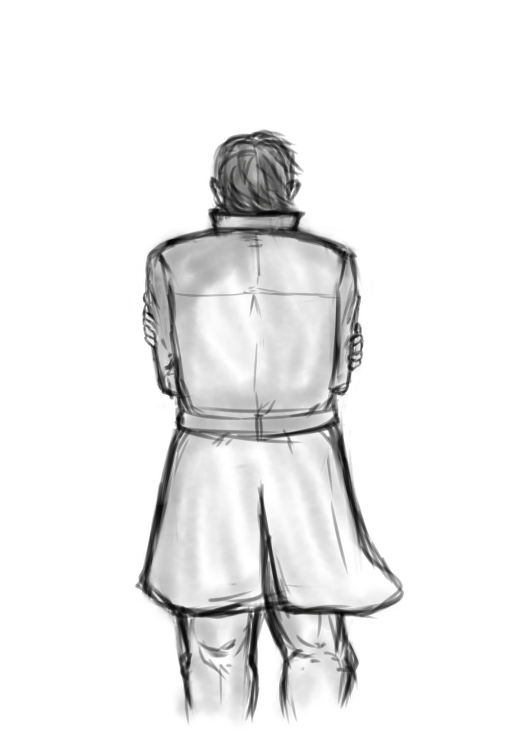 watching your back by quirkyalone16 on DeviantArt