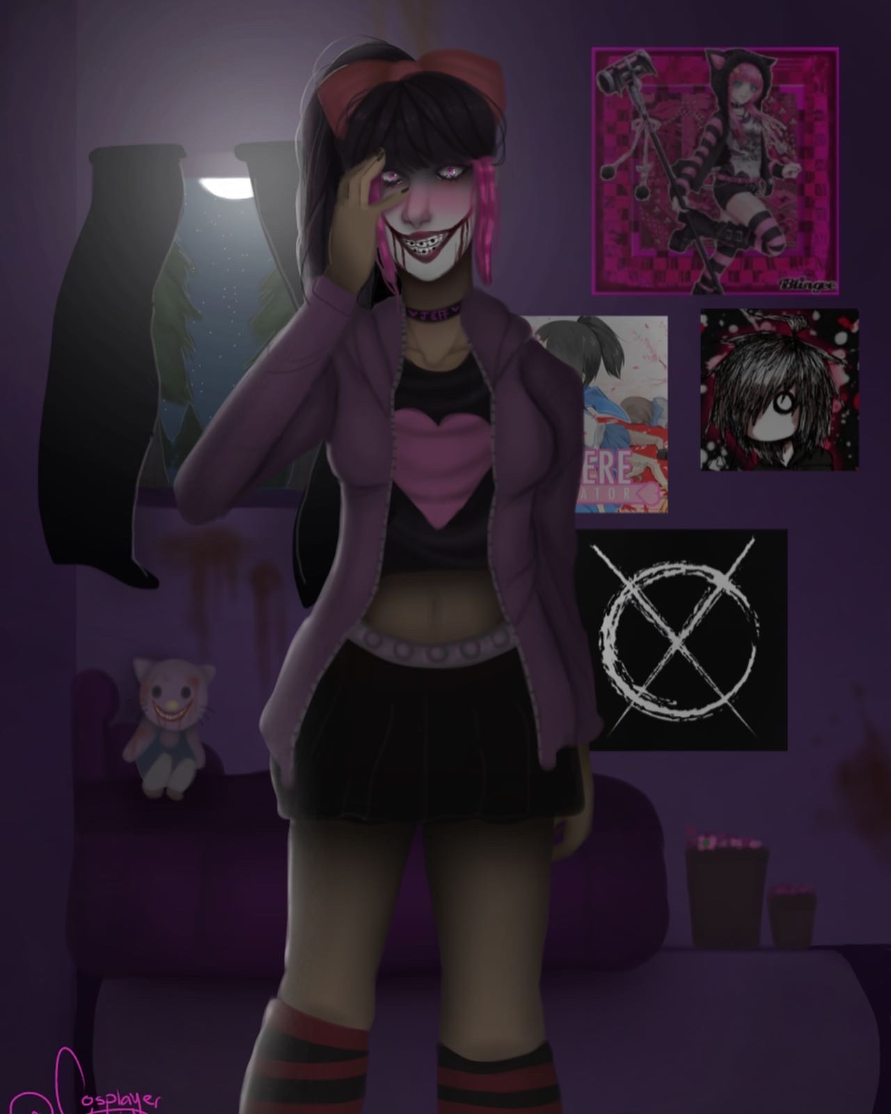 Nina the Killer by CosplayerPhobiaArts on DeviantArt