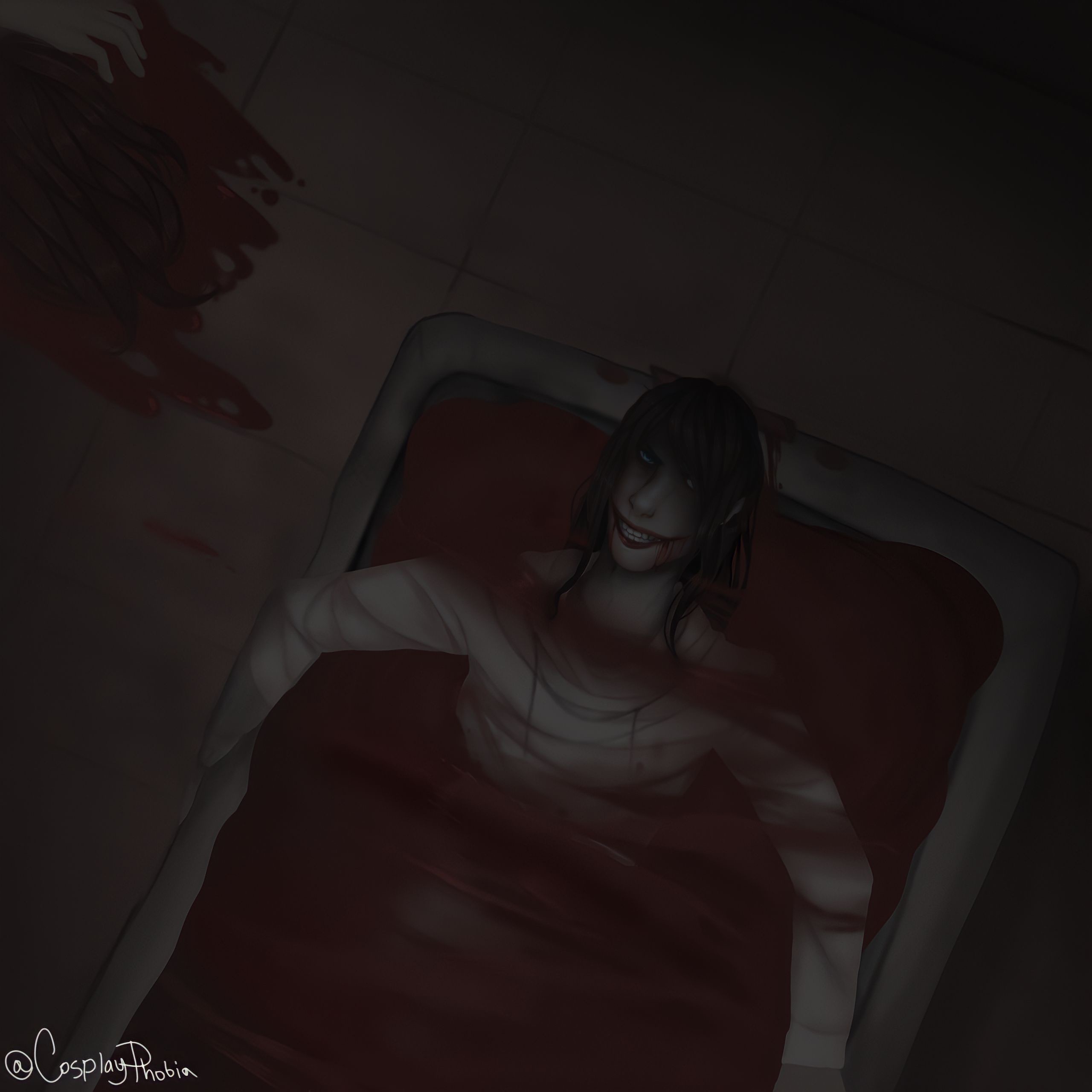 Jeff The Killer - Creepypasta - Fanart by SecondaryColorentimy on DeviantArt