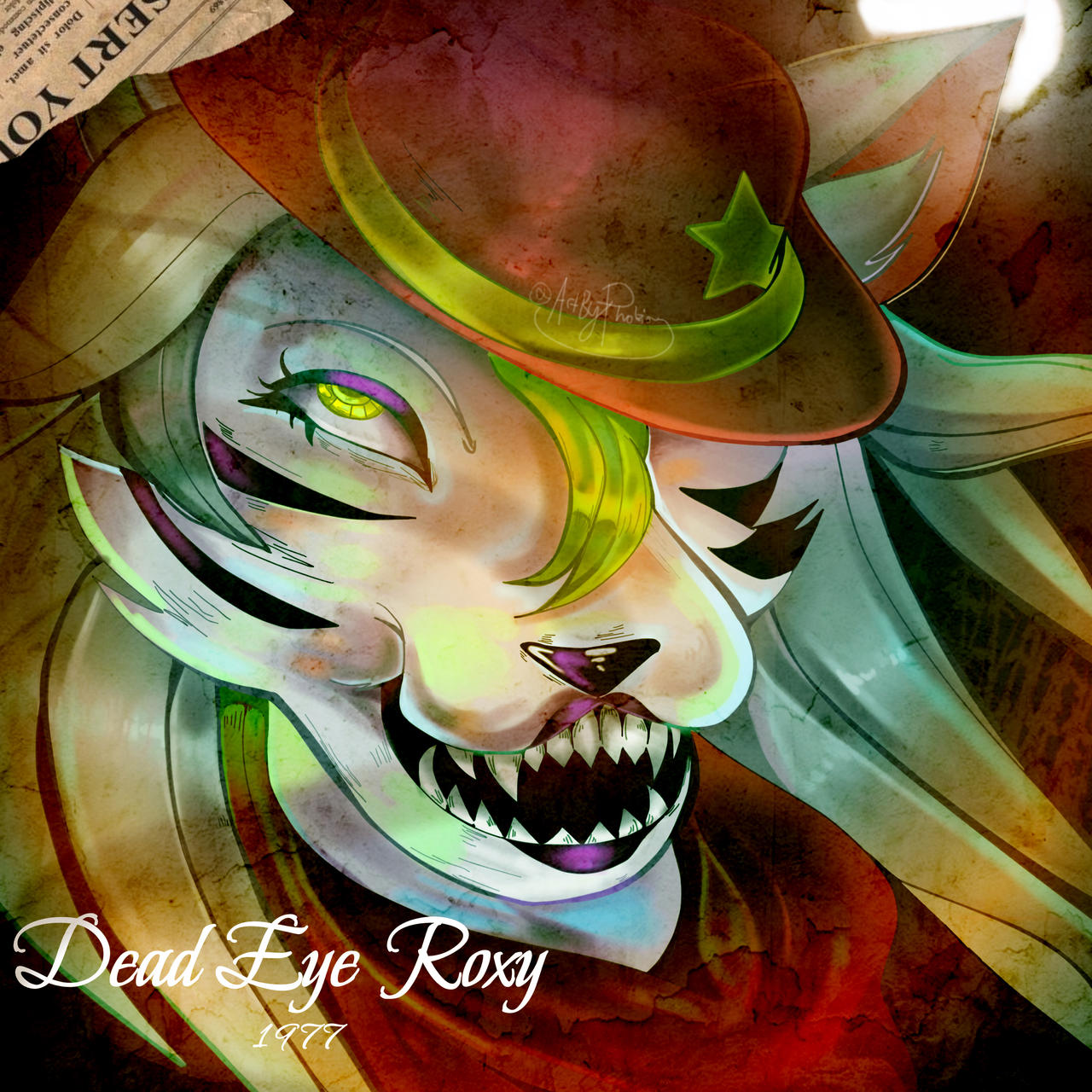 Fnaf Sotm Roxy Dead Eye Roxy - FNAF Secret of the Mimic Fanart by CosplayerPhobiaArts ...