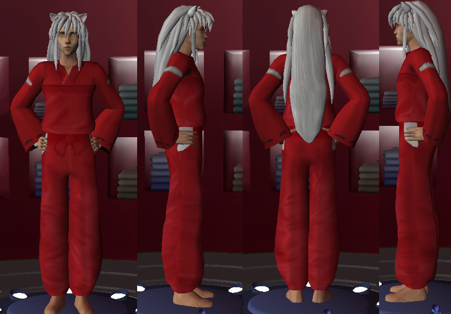 InuYasha in the Sims 2