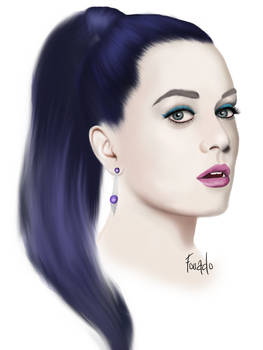 katy perry - digital painting