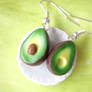 Avocado earrings