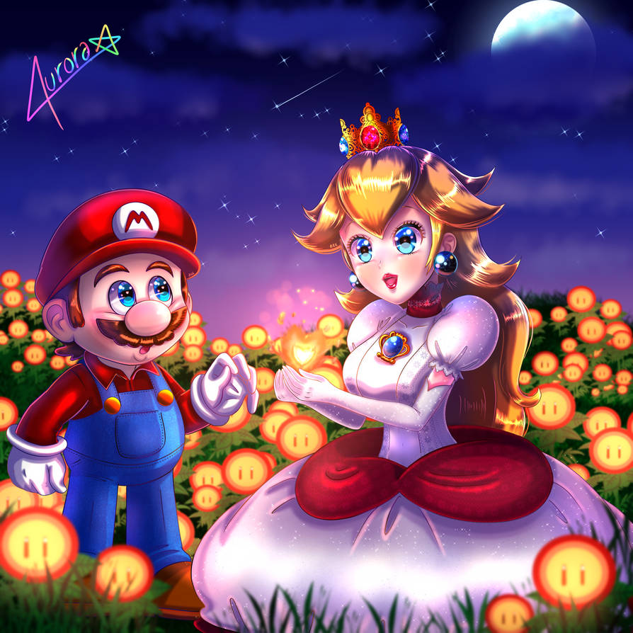 Mario et Princesse Peach