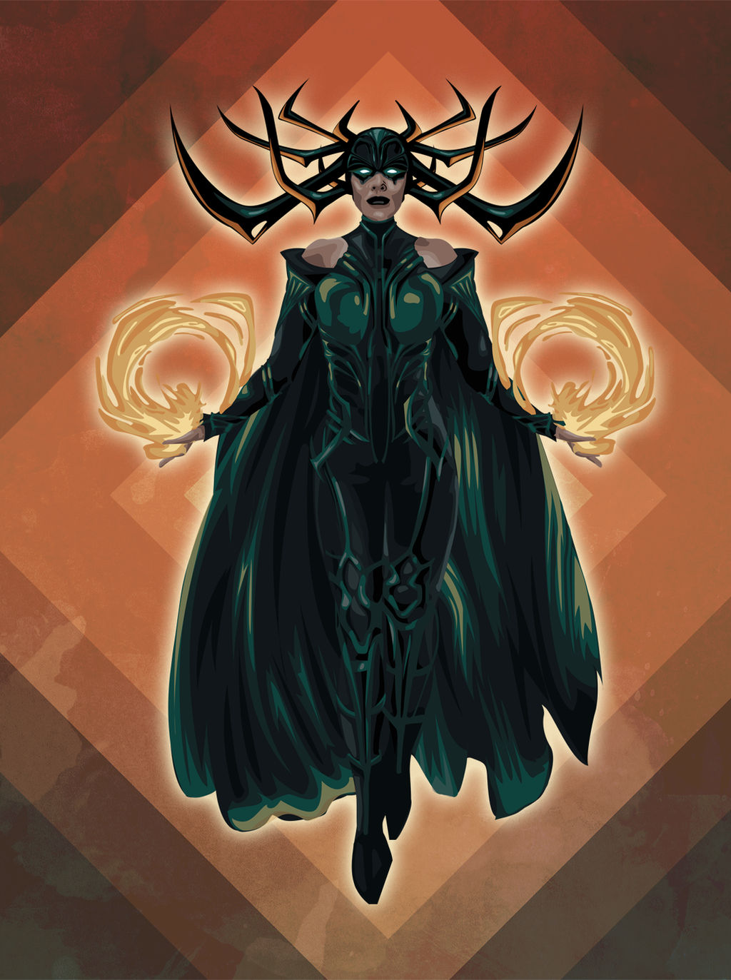 Hela by MJMagicDesign on DeviantArt