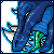 Free blue dragon icon