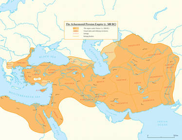 The Achaemenid Persian Empire (c. 500 BC)