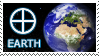 Earth stamp