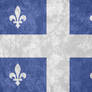 Quebec ~ Grunge Flag (1948 - )