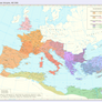 The Roman Empire, AD 395