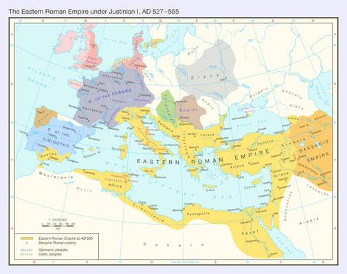 The Eastern Roman Empire, AD 527 - 565