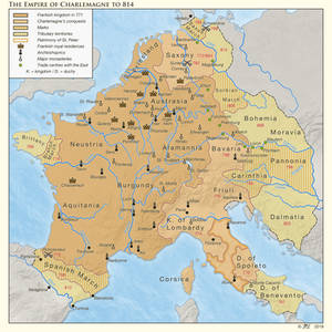 The Empire of Charlemagne to 814