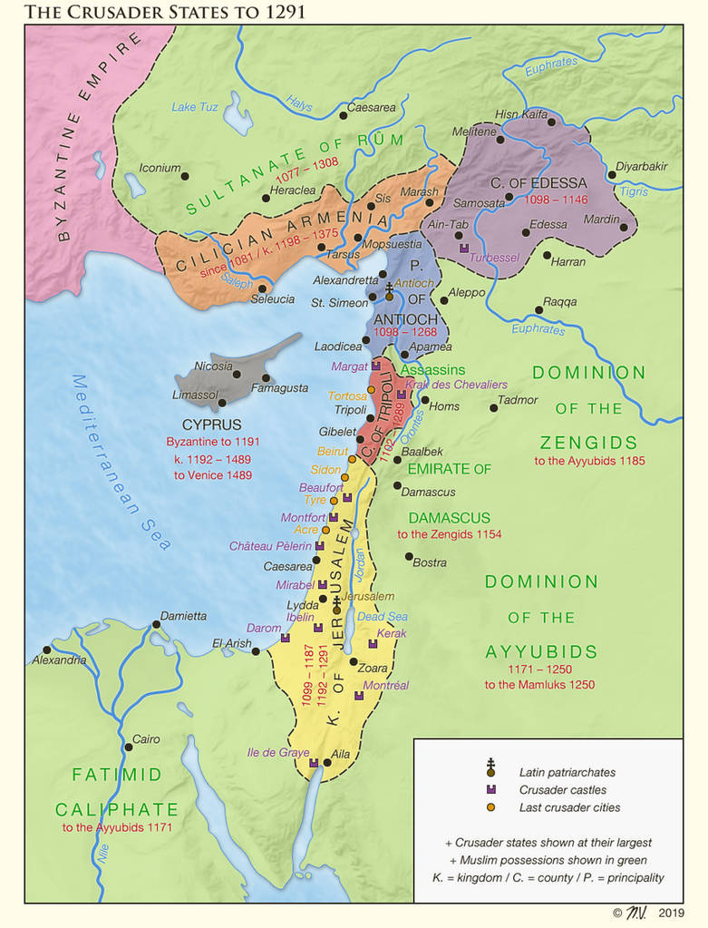 The Crusader States To 1291 By Undevicesimus On DeviantArt the-crusader-states-to-1291-by-undevicesimus-on-deviantart